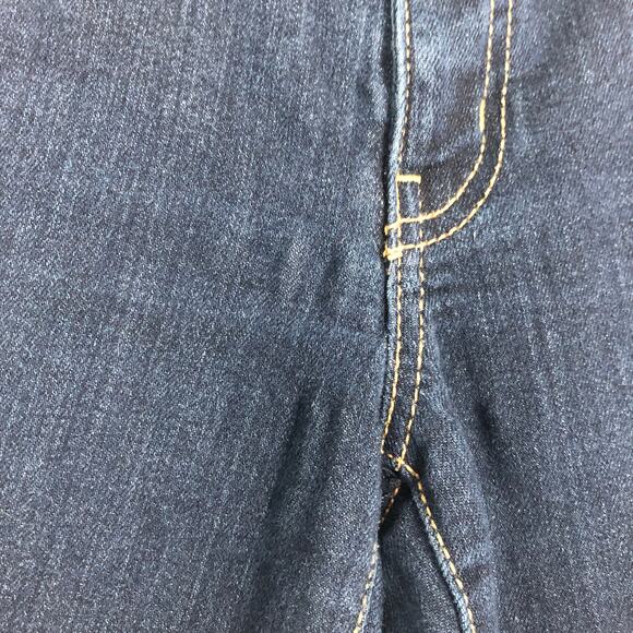 American Eagle Mid Rise Jegging Stretch Dark Wash Blue Women's Jeans 6 Short - Picture 4 of 10